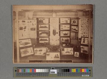 Numerous photographs and other material relating to the Edison Company display at the Paris Exposition of 1889
