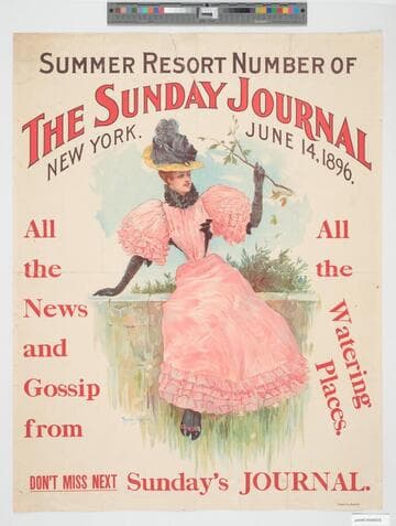 Summer resort number of the Sunday Journal New York. June 14, 1896