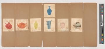 1st grammar set 6 vases &c. M.D.H. Jan. 10, 1898