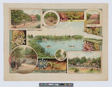 Lake Pleasant, Mass. Hoosac tunnel route. : A popular summer resort