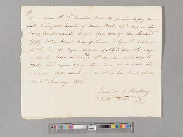 Bond to promise to pay for hiring William and Alfred