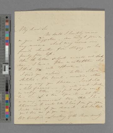 Sir Thomas Fowell Buxton, 1st Baronet. Letter to James Stephen