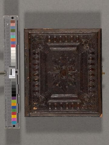 Portrait of Civil War drummer boy and his mother