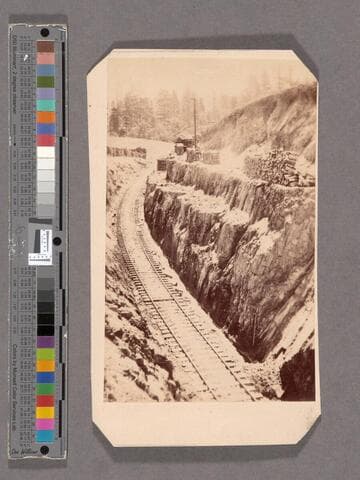 Deep Cut at Trail Ridge, length 1000 ft