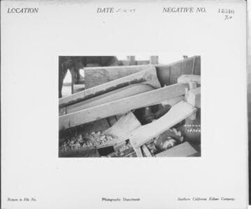 E1.1 - Electric Equipment misc. - Shaver Lake Dam
