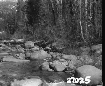 Big Creek Gen'l - Hooper Creek - Vicinity of proposed site of gauging station