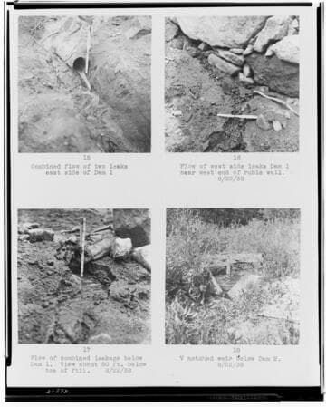 Big Creek, Huntington Lake Dams - Copy of report on Huntington Lake Dams by H. W. Dennis