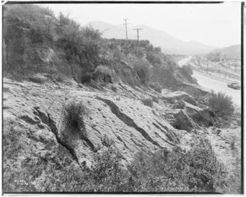Boulder-Chino Transmission Line - Storm damage at Cajon