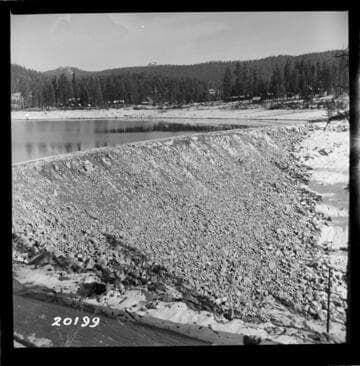 Big Creek, Huntington Lake Dams - Dam 3