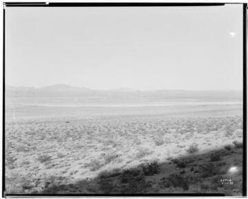 Boulder-Chino Transmission Line - Lakes and line in Lucerne Valley