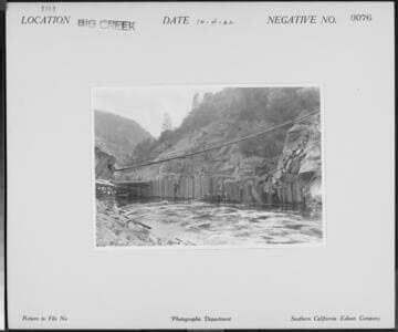 Big Creek Powerhouse #3 - Damsite Dam #6