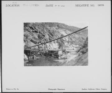 Big Creek Powerhouse #3 - Damsite Dam #6