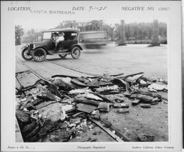 A1.4 - Natural Disasters - Earthquake at Santa Barbara Steam Plant