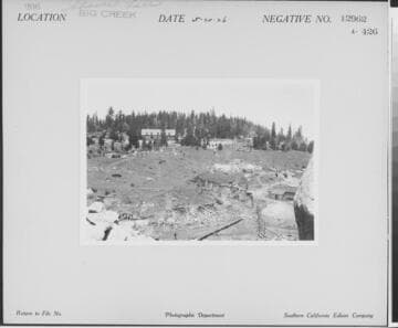 Big Creek, Shaver Lake Dam