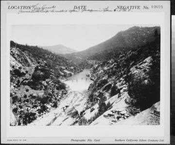 Big Creek Powerhouse #3 - Junction Big Creek & San Joaquin River