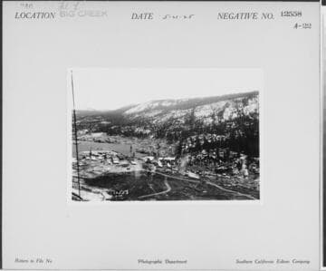 Big Creek, Florence Lake Dam