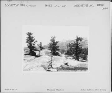 Big Creek, Florence Lake Dam