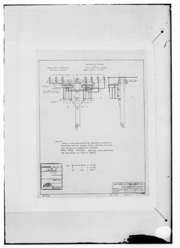 C1.1 - Charts miscellaneous - A drawing showing the method of hanging and connecting two transformers on page OH