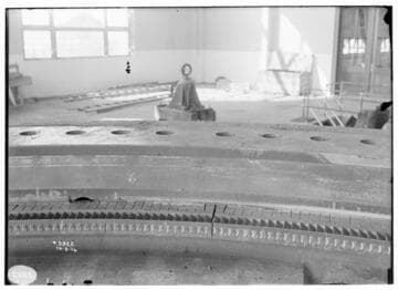 Long Beach Steam Station, Plant #1 - Blades in #3 Turbo