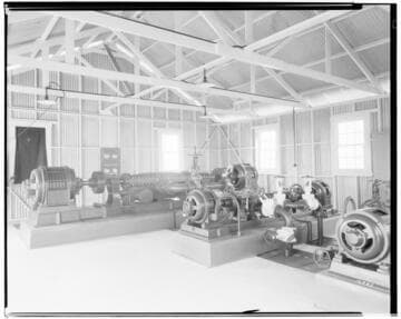 O1 - Oil Wells & Equipment - Interior of Pump House