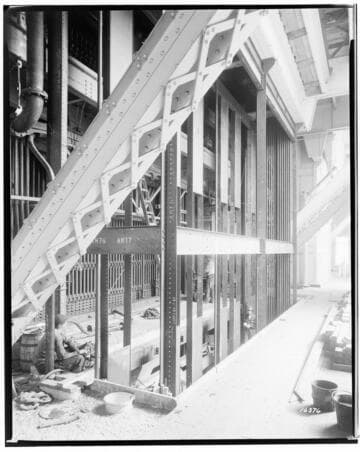 Long Beach Steam Station, Plant #3 - Boiler construction
