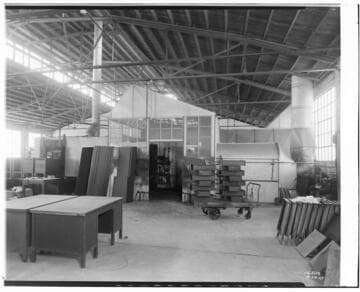 H1.1 - Heavy Duty Industrial misc. - Electric oven at steel furniture factory