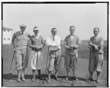 P1.1 - Group Portraits - Golf fivesome