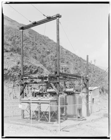 San Gabriel Dam Substation site