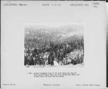 Big Creek, Shaver Lake Dam