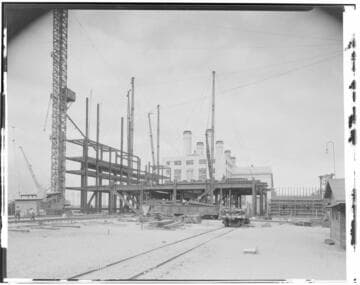 Long Beach Steam Station, Plant #3 - General View looking east