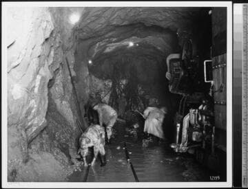 Big Creek, Florence Tunnel - East heading Camp 62