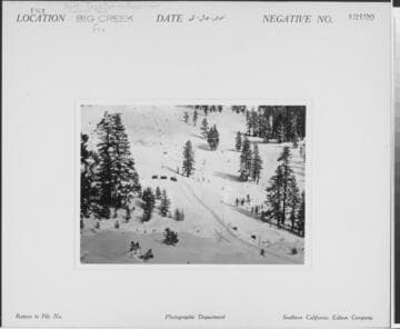 Big Creek, Florence Lake Dam