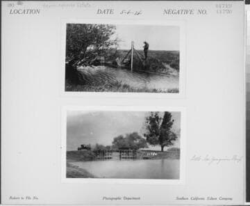 Big Creek, Herminghaus Ranch - Slough gage "C"