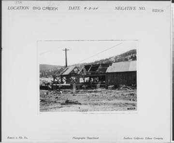 Big Creek, Florence Lake Dam
