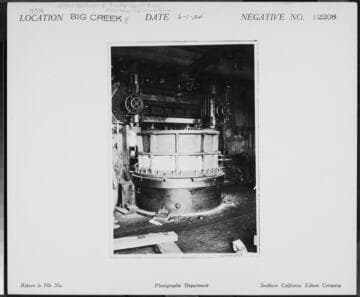 Big Creek Powerhouse #8 - Upper section of Powerhouse #8