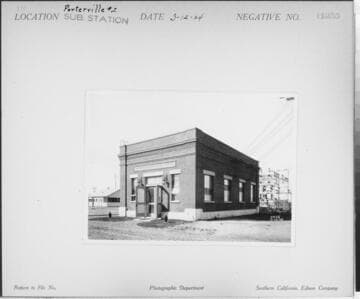 Porterville Substation #2 - Exterior