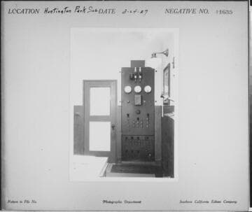 Huntington Park Substation - Interior