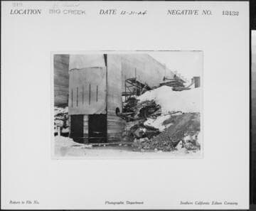 Big Creek Huntington Lake Dams