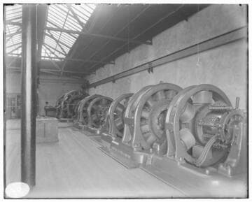 The Motor Generator Sets at the old Los Angeles #2 Steam Plant