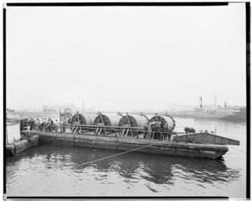 Distribution, Underground - Submarine cable - laying