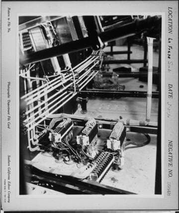 La Fresa Substation - Control cable layout