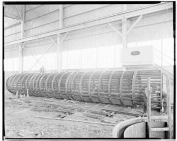 Heating Element for tar pit at Consolidated Steel Co