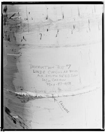 T2 Testing - Testing Equipment for Destruction Test No. 6