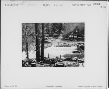 Big Creek, Florence Lake Dam