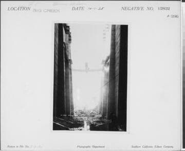 Big Creek, Florence Lake Dam