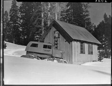 Big Creek snow survey.  Sno