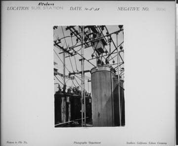 The Altadena Substation