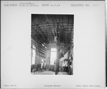 Santa Paula Substation - Interior