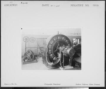 Azusa Powerhouse - Powerhouse interior