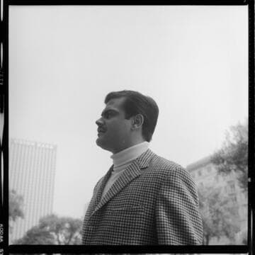 Outdoor portraits of a man